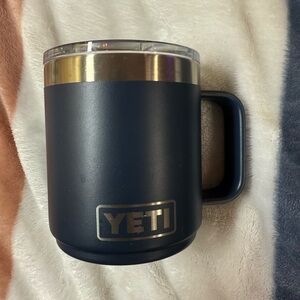 10oz YETI Navy Blue Rambler Mug